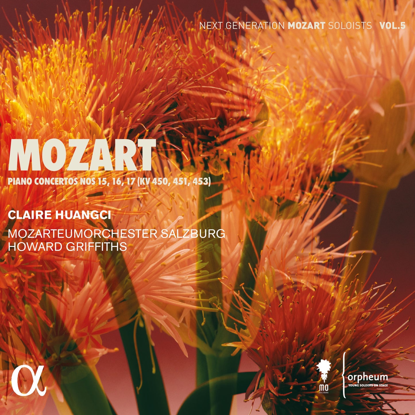 Mozart: Piano Concertos Nos. 15, 16, 17 (Kv 450, 451, 453)