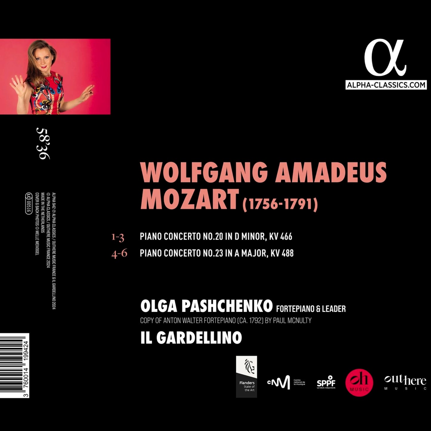 Mozart: Piano Concertos Nos. 20 & 23