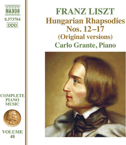 Liszt Complete Piano Music, Vol. 48: Hungarian Rhapsodies, N