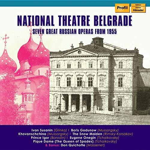 Seven great Russian Operas from 1955 - National Theatre Belg