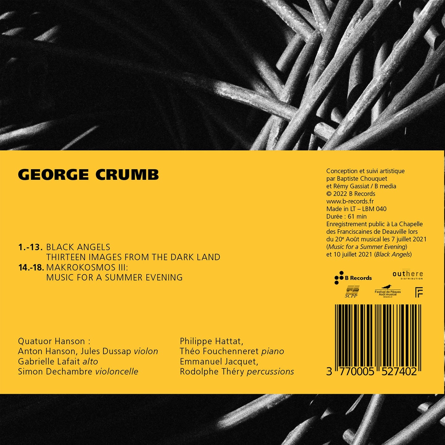 Crumb: Black Angels & Music for a Summer Evening