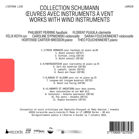 Schumann Collection - Works with Wind Instruments (Live)