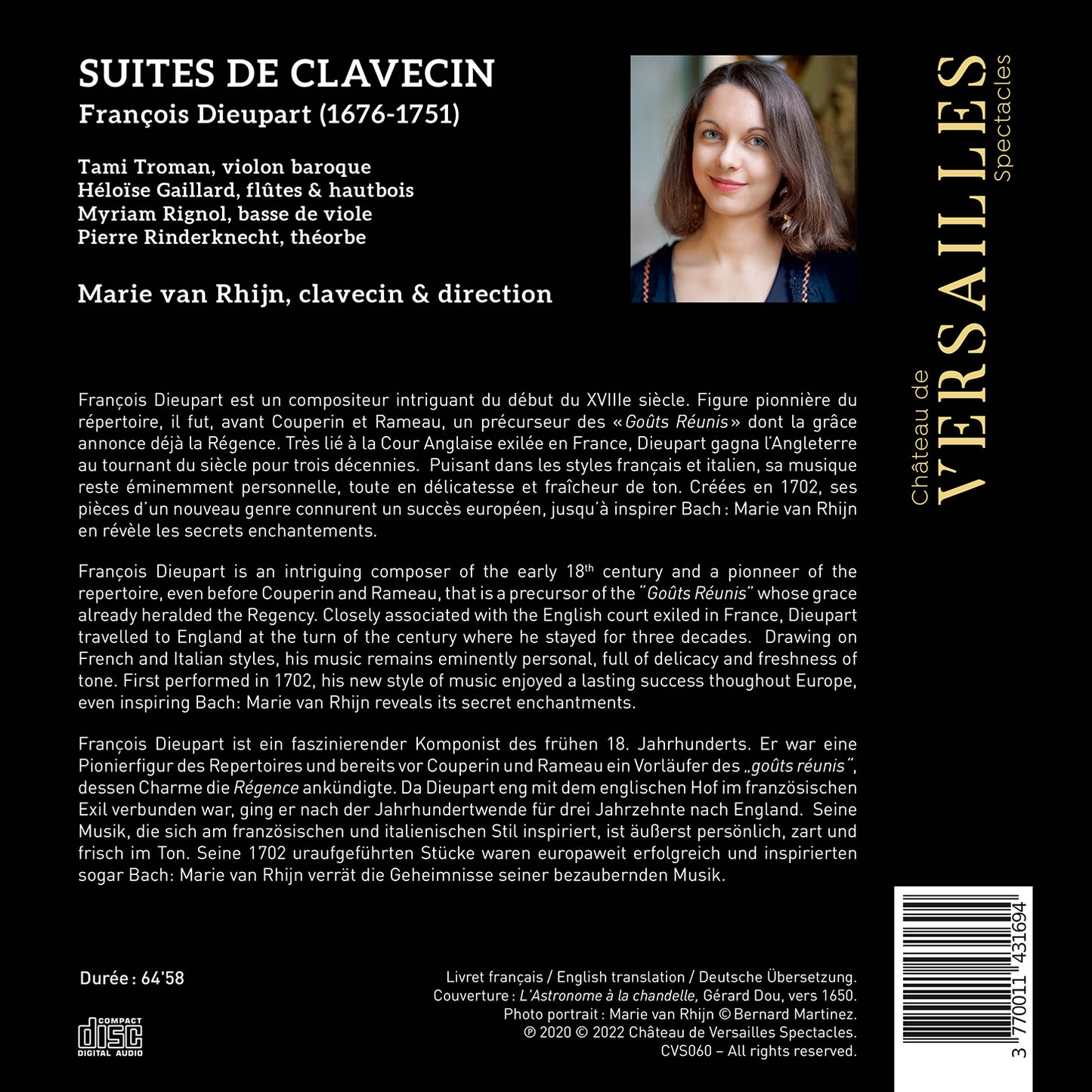 Dieupart: Suites De Clavecin