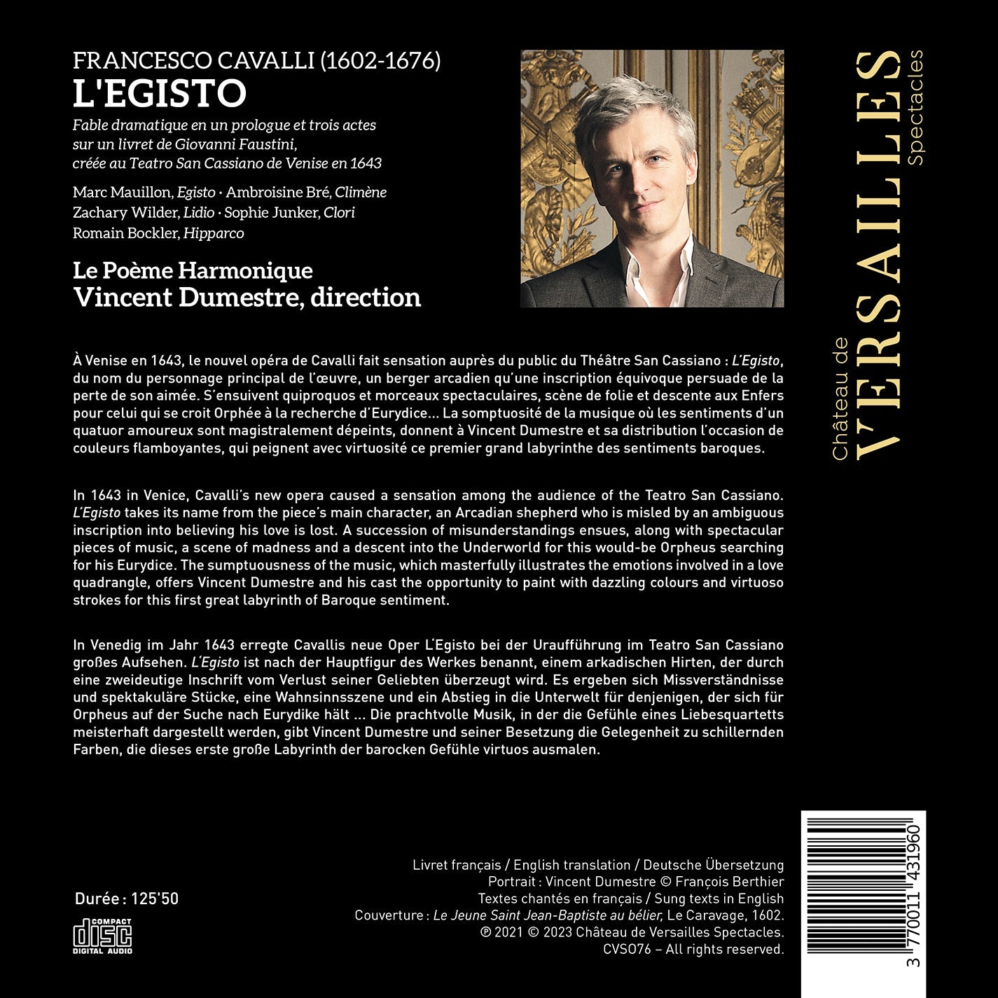Cavalli: L'Egisto