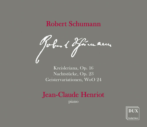 R. Schumann: Kreisleriana, Nachtstücke & Thema mit Variation