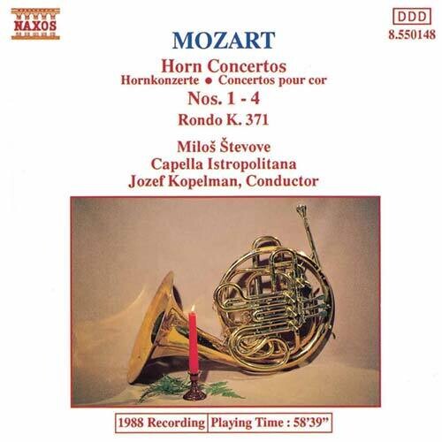MOZART: Horn Concertos Nos. 1-4 / Rondo in E-Flat Major