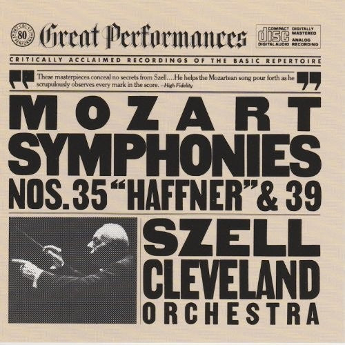 MOZART: SYMPHONIES 35 & 39  SZ