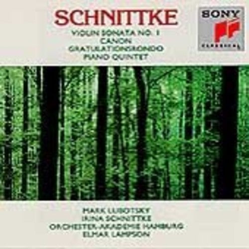 SCHNITTKE: VIOLIN SONATA NO 1,