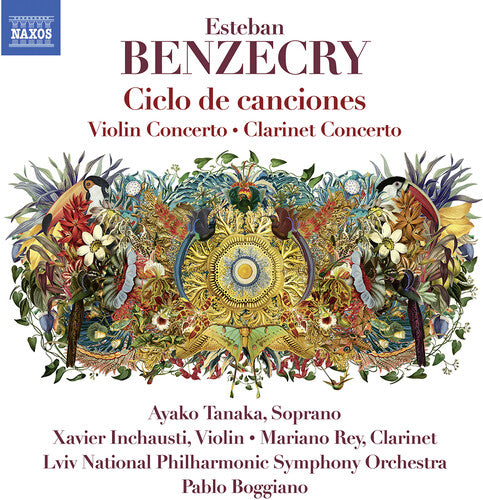 Benzecry: Violin Concerto - Song Cycle - Clarinet Concerto