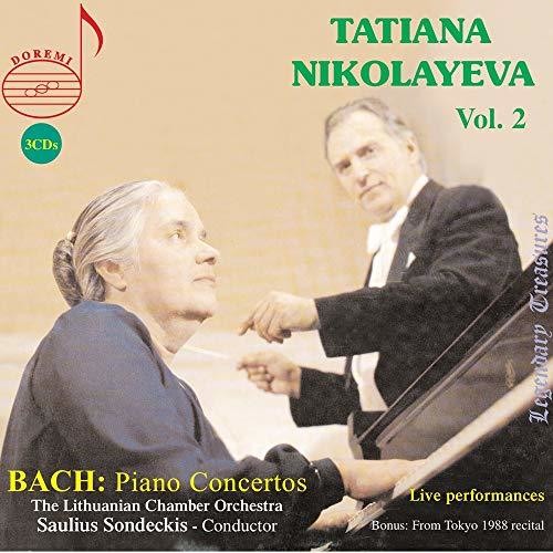 Tatiana Nikolayeva, Vol. 2: Bach Concertos (Live)