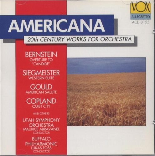 Americana: 20th Century Works for Orchestra
