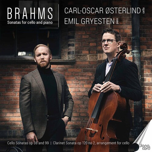 JOHANNES BRAHMS: Sonatas for cello and piano