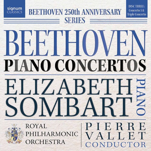 Beethoven: Piano Concertos No. 5 - Triple Concerto  Sombart, Royal Philharmonic Orchestra, Vallet