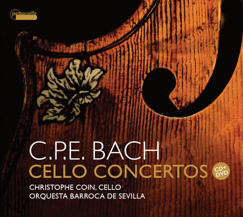 C.P.E. Bach: Cello Concertos / Christophe Coin; Orquesta barroca de Sevilla