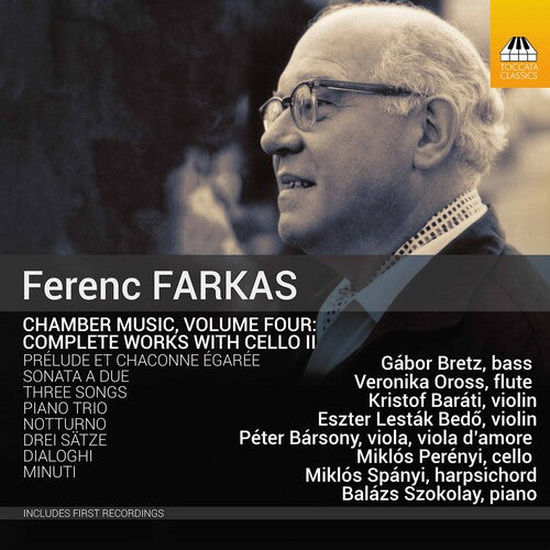 Ferenc Farkas: Chamber Music, Vol. 4 -  Works with Cello (Co