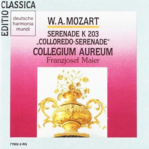 MOZART: SERENADE K 203  MAIER,