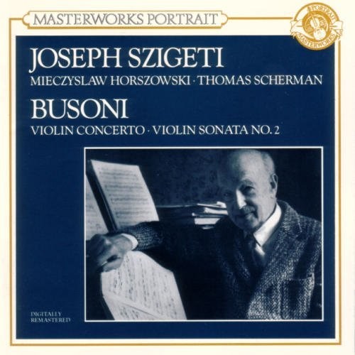 BUSONI: VIOLIN SONATA, VIOLIN
