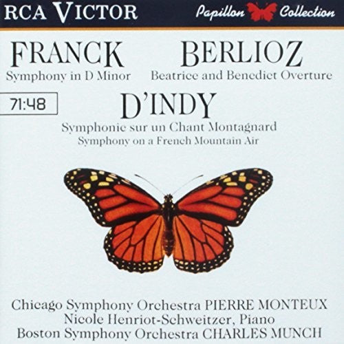 FRANCK: SYMPHONY IN D, D'INDY,