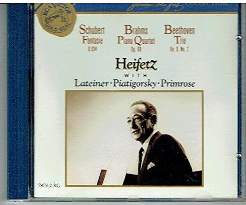 BRAHMS, BEETHOVEN  HEIFETZ, PI