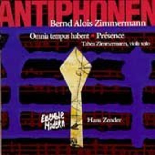 ZIMMERMANN: ANTIPHONEN, ETC  Z