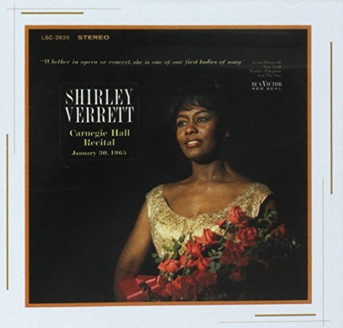 SHIRLEY VERRETT - CARNEGIE HAL