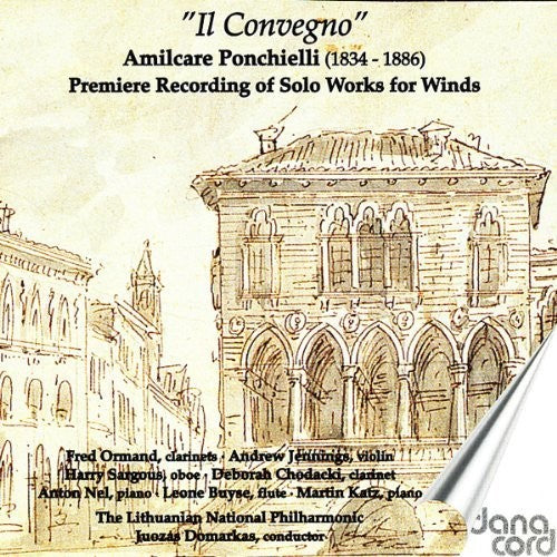 PONCHIELLI, A.: Quartet for Flute, Oboe and 2 Clarinets / Pa