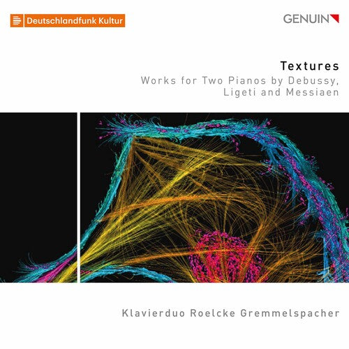Textures; Works for Two Pianos by Debussy, Ligeti and Messia