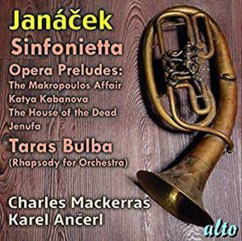 Janacek: Sinfonietta, Opera Preludes, Taras Bulba / Mackerras, Ancerl