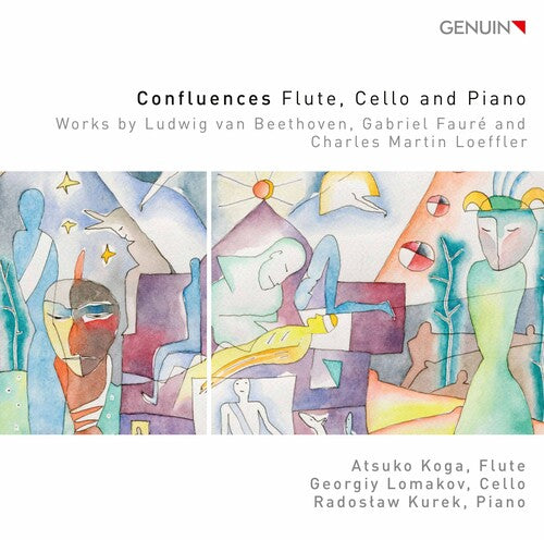 Confluences - Flute, Cello and Piano; Works by Ludwig van Be