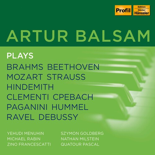 Artur Balsam plays Brahms, Beethoven, Mozart, Strauss, Hinde