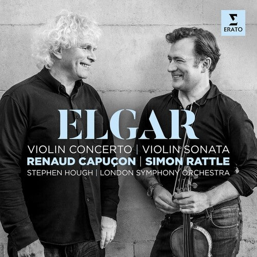 Elgar: Violin Concerto - Violin Sonata / Capuçon, Rattle, London Symphony Orchestra