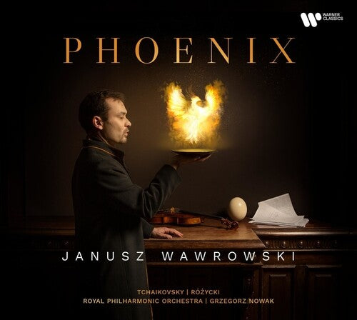Phoenix - Violin Concertos by Ludomir Rózycki & Tchaikovsky / Janusz Wawrowski, Nowak, Royal Philharmonic Orchestra