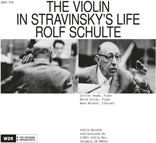 THE VIOLIN IN STRAVINSKY'S LIF