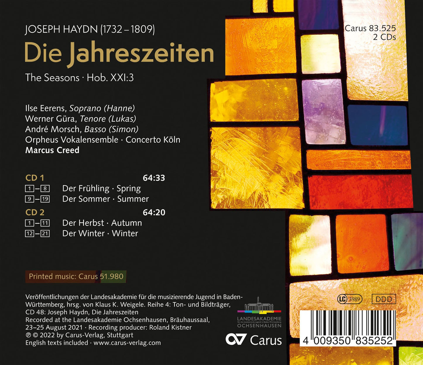 Haydn: Die Jahreszeiten - The Seasons