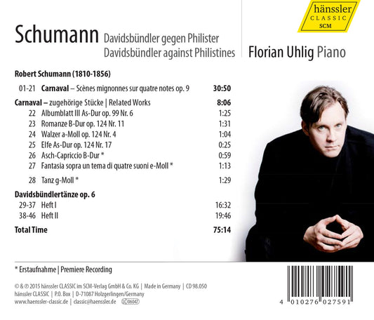 Schumann: Complete Piano Works, Vol. 8 / Uhlig