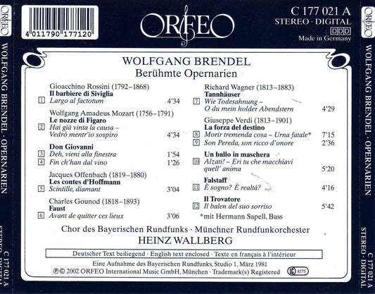 Famous Opera Arias