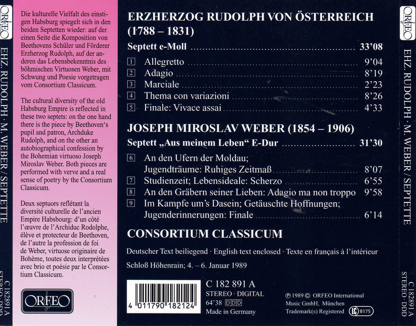 Österreich & Weber: Chamber Works