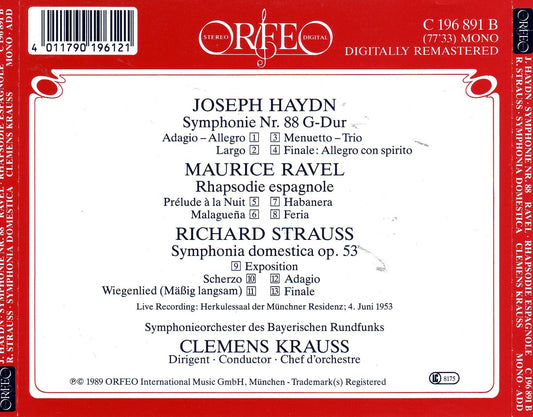 Haydn, Ravel & Strauss: Orchestral Works