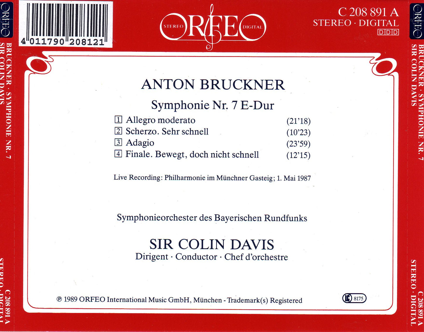 Buckner: Symphony No. 7