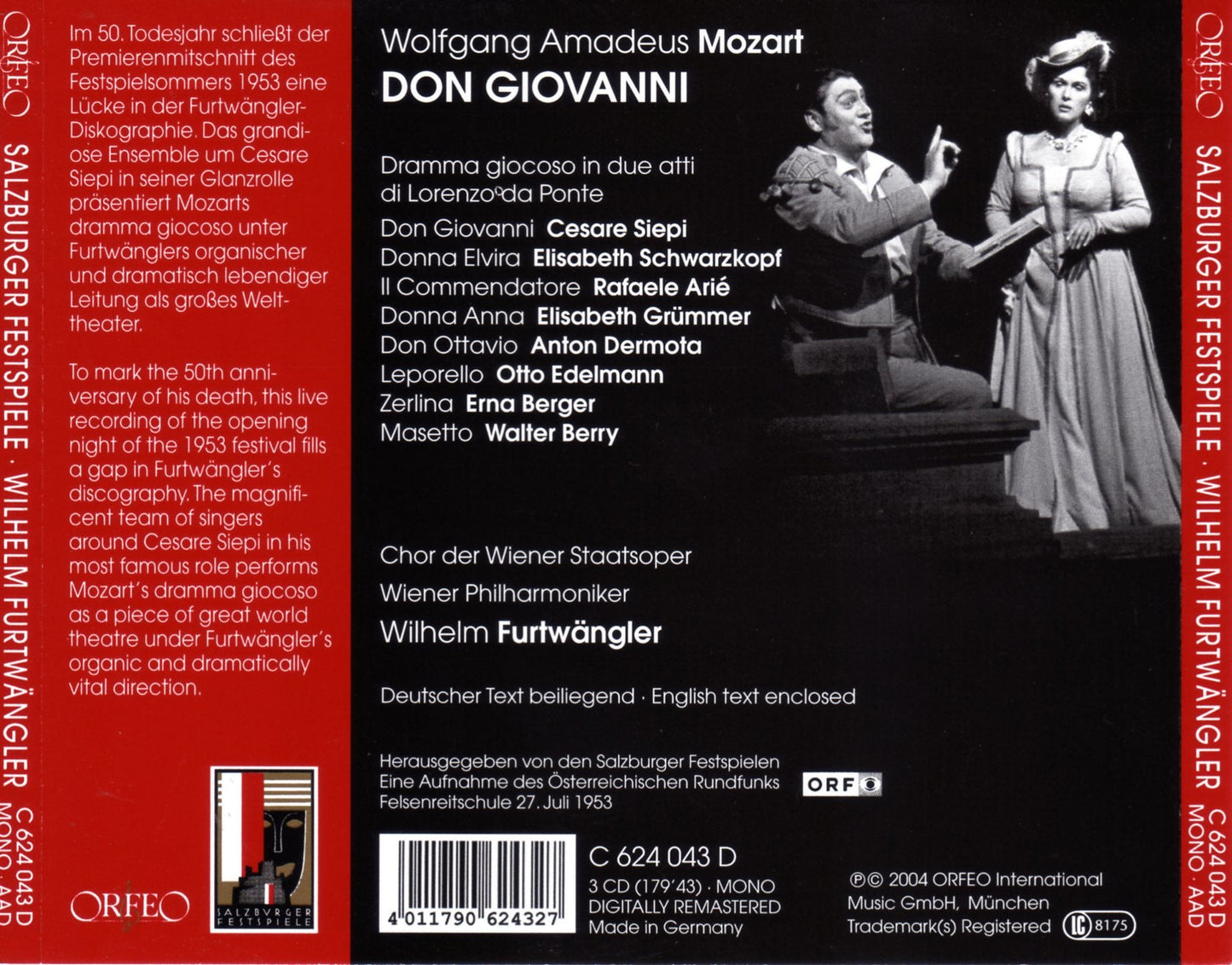 Mozart: Don Giovanni, K. 527 (Live)