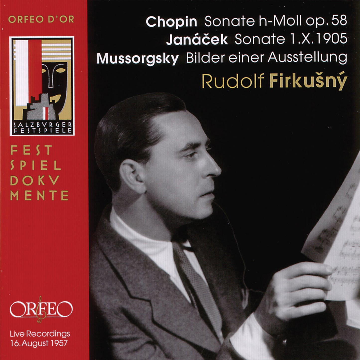 Chopin, Janácek & Mussorgsky: Works for Piano (Live)