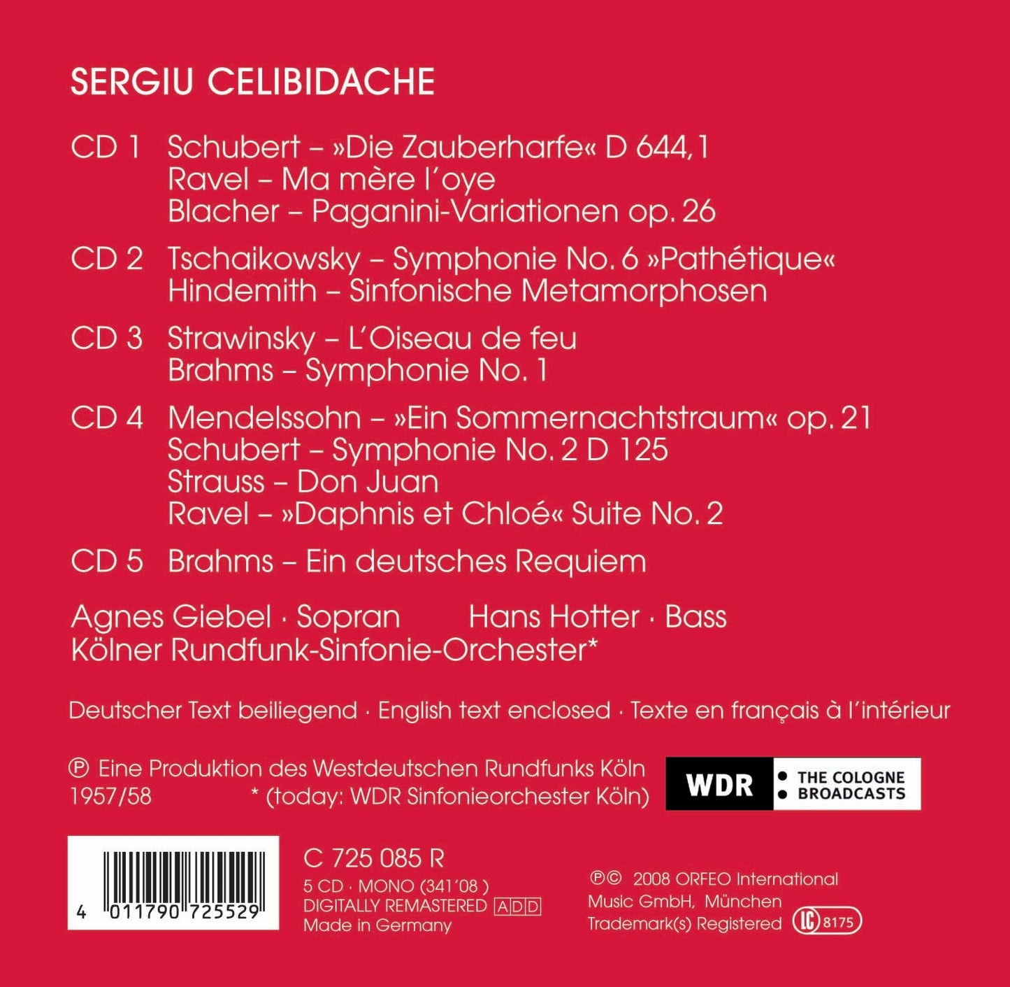 DIE ORCHESTERKONZERTE