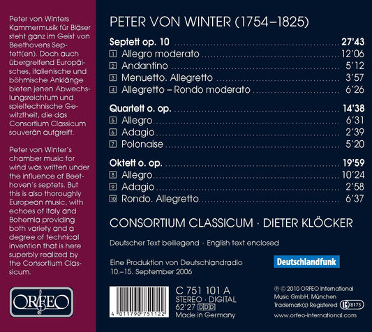 Winter: Quartet, Septet & Octet