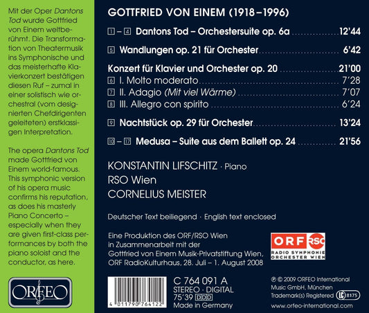 Einem: Klavierkonzert