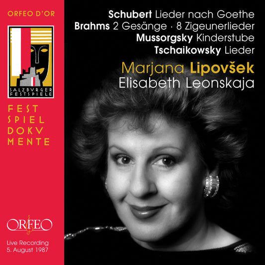 Schubert, Brahms & Mussorgsky: Lieder (Live)
