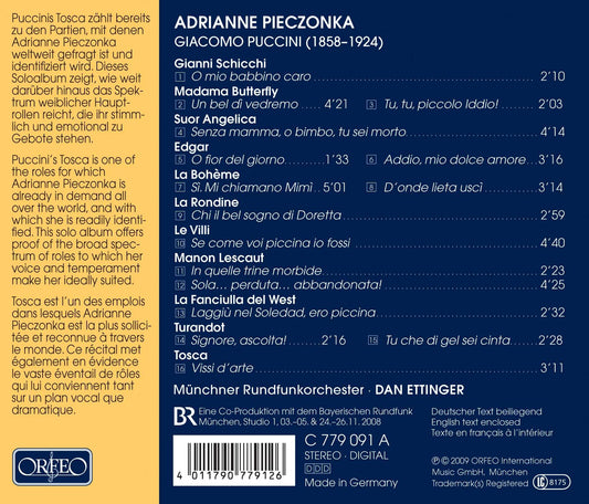 Puccini: Soprano Arias