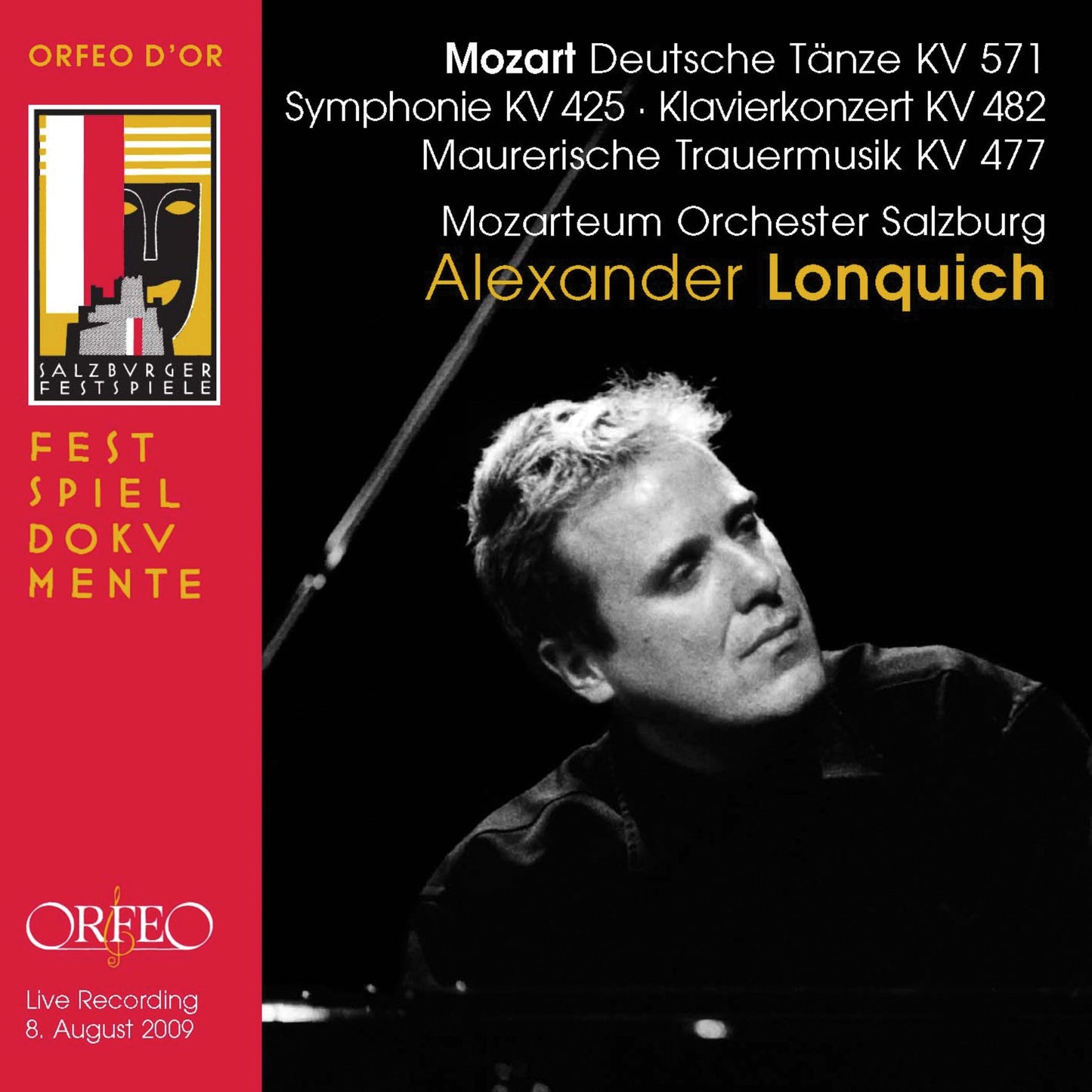 Mozart: 6 German Dances, Symphony No. 36 in C Major & Piano