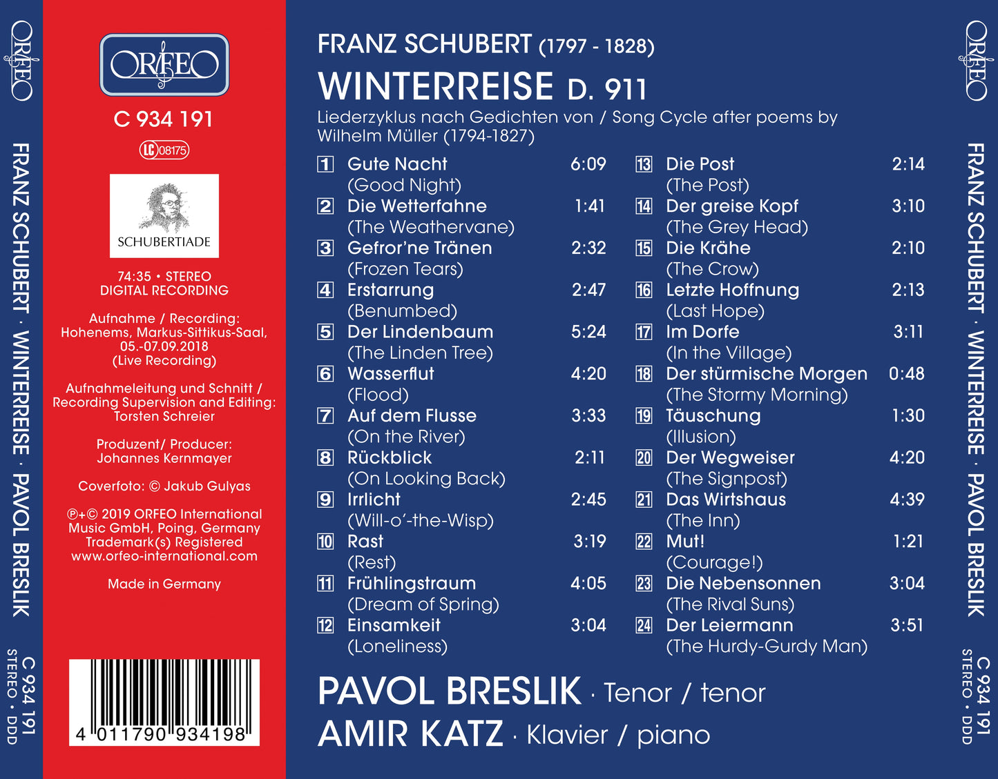 Schubert: Winterreise