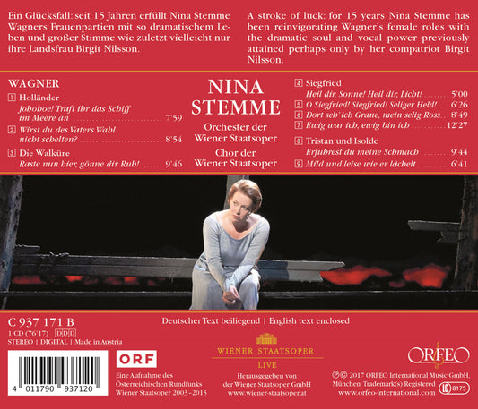 Wiener Staatsoper Live: Nina Stemme Sings Wagner
