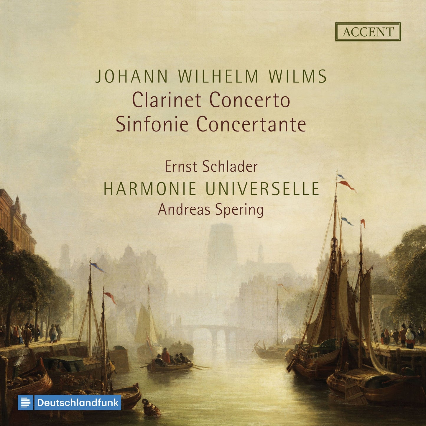 Wilms: Clarinet Concerto; Sinfonie Concertante